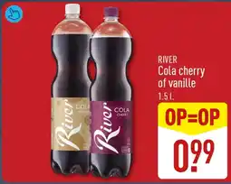 ALDI River cola cherry of vanille aanbieding