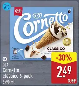 ALDI Cornetto classico aanbieding