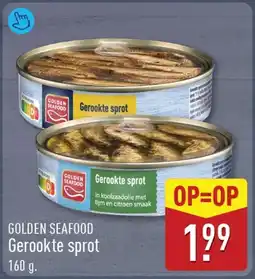 ALDI Golden Seafood Gerookte sprot aanbieding