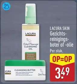 ALDI Lacura Skin Gezichtsreinigingsboter of -olie aanbieding