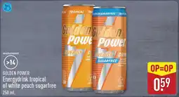 ALDI Golden Power Energydrink aanbieding