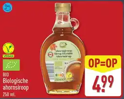 ALDI Biologische ahornsiroop aanbieding