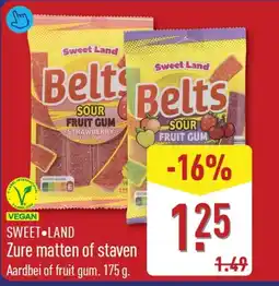 ALDI Sweet Land Zure matten of staven aanbieding