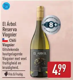 ALDI El Árbol Reserva Viognier aanbieding