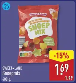 ALDI Sweet Land Snoepmix aanbieding