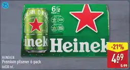 ALDI Heineken Premium pilsener aanbieding