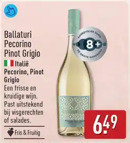 ALDI Ballaturi Pecorino Pinot Grigio aanbieding