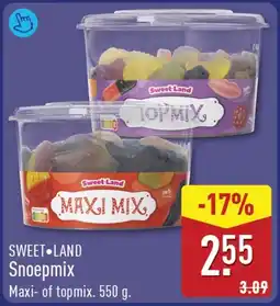 ALDI Sweet Land Snoepmix aanbieding