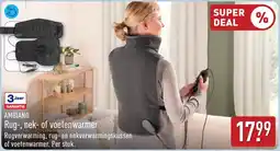 ALDI Ambiano Rug, nek of voetenwarmer aanbieding