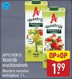ALDI Appelsientje Vezelrijk vruchtendrank aanbieding