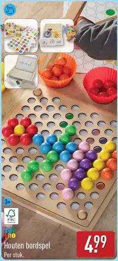 ALDI Houten bordspel aanbieding