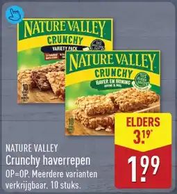 ALDI Nature Valley Crunchy haverrepen aanbieding