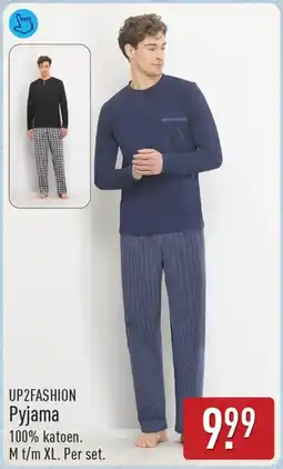 ALDI UP2FASHION Pyjama aanbieding