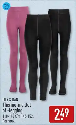 ALDI Lily & Dan Thermo-maillot of -legging aanbieding