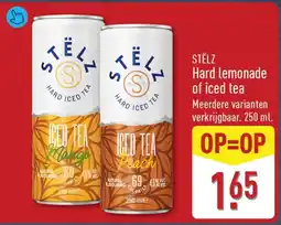ALDI Stëlz Hard Iced Tea aanbieding