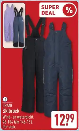 ALDI CRANE Skibroek aanbieding