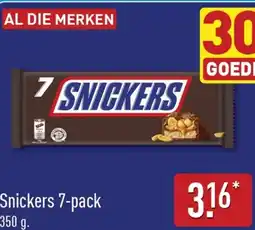 ALDI Snickers 7-pack aanbieding