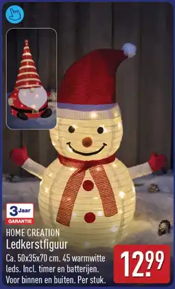 ALDI Home Creation Ledkerstfiguur aanbieding