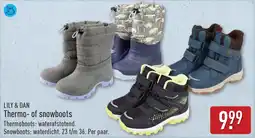 ALDI Lily & Dan Thermo- of snowboots aanbieding