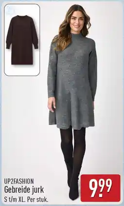 ALDI UP2FASHION Gebreide jurk aanbieding