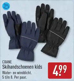 ALDI CRANE Skihandschoenen kids aanbieding