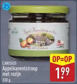 ALDI Canisius Appelkaneelstroop met rozijn aanbieding