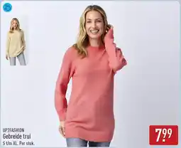 ALDI UP2FASHION Gebreide trui aanbieding