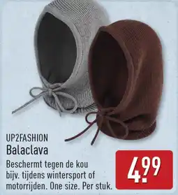 ALDI UP2FASHION Balaclava aanbieding