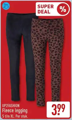 ALDI UP2FASHION Fleece legging aanbieding