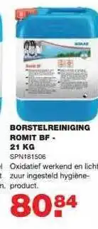 De Boer Drachten Borstelreiniging romit bf - 21 Kg aanbieding