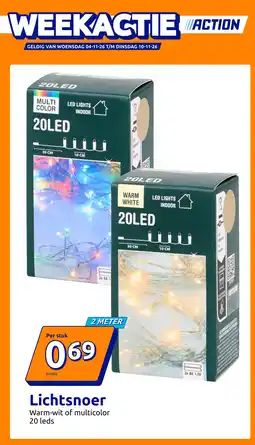 Action Lichtsnoer aanbieding
