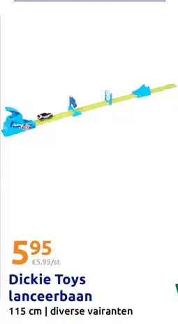 Action Dickie Toys lanceerbaan aanbieding
