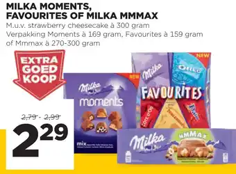 Jumbo Milka moments, favourites of milka mmmax aanbieding