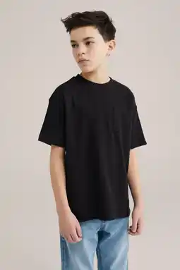 Wehkamp WE Fashion Blue Ridge T-shirt zwart fijn gebreid aanbieding