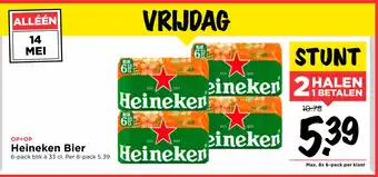 Vomar Voordeelmarkt Heineken bier aanbieding