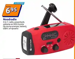Action Noodradio aanbieding