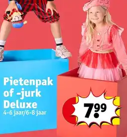 Kruidvat Pietenpak of -jurk Deluxe aanbieding