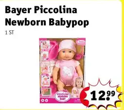 Kruidvat Bayer Piccolina Newborn Babypop aanbieding