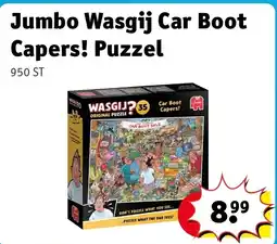Kruidvat Jumbo Wasgij Car Boot Capers! Puzzel aanbieding