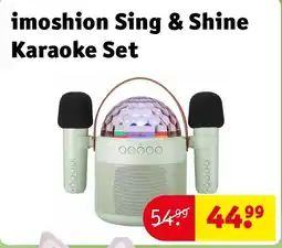 Kruidvat imoshion Sing & Shine Karaoke Set aanbieding