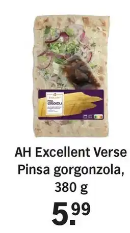 Albert Heijn AH Excellent Verse Pinsa gorgonzola aanbieding