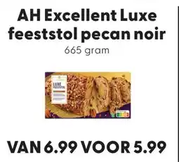 Albert Heijn AH Excellent Luxe feeststol pecan noir aanbieding