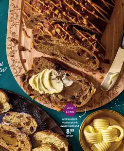 Albert Heijn AH Excellent Houten plank ovaal hulstrand aanbieding