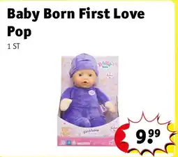 Kruidvat Baby Born First Love Pop aanbieding