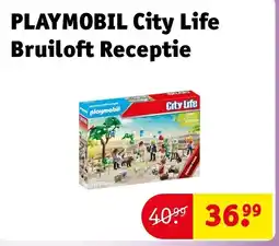 Kruidvat PLAYMOBIL City Life Bruiloft Receptie aanbieding