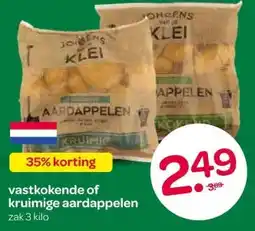Spar vastkokende of kruimige aardappelen aanbieding