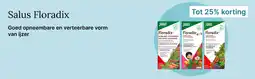 De Online Drogist Salus Floradix 25% korting aanbieding
