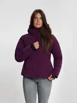 ANWB Travelin' Agnes Dames Puffer winterjas Waterdicht Paars aanbieding