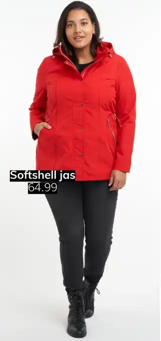 MS Mode Softshell jas aanbieding