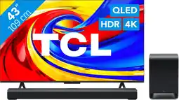 Coolblue TCL QLED 43 P79L (2026) + TCL S60K aanbieding